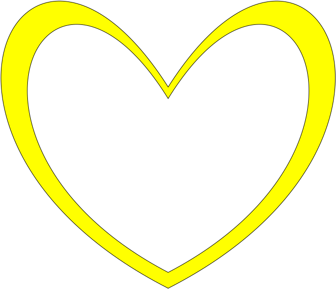 Heart Clipart (600x514), Png Download