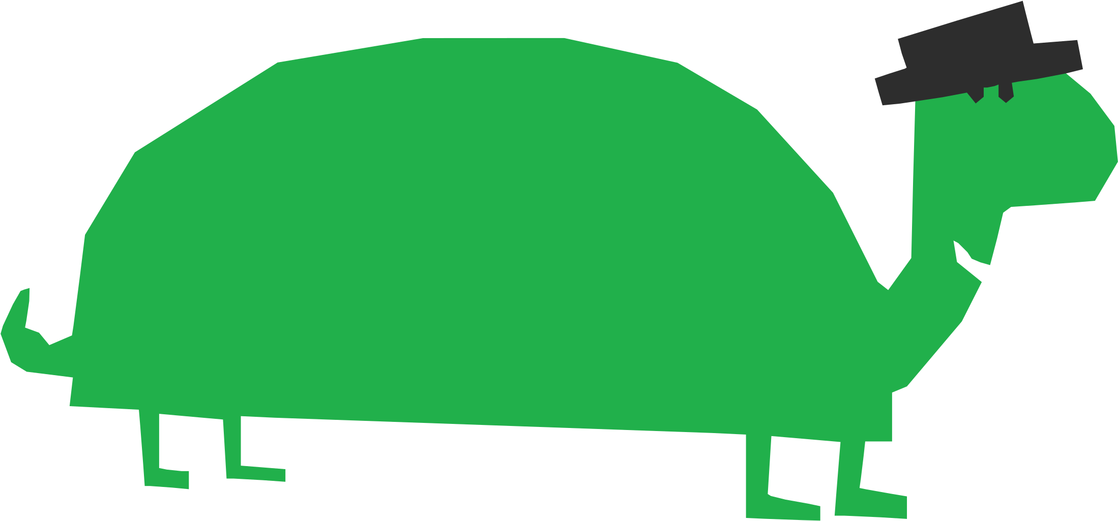 This Free Icons Png Design Of Turtle Refixed Clipart (2400x1300), Png Download