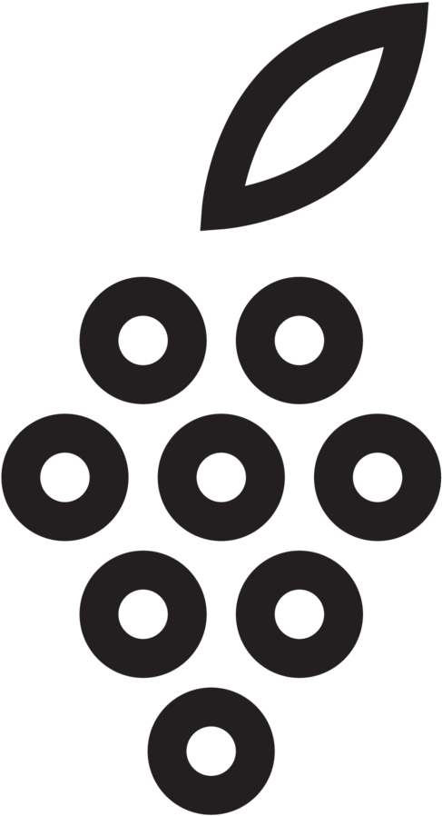 Grapes - Circle Clipart (1000x1049), Png Download