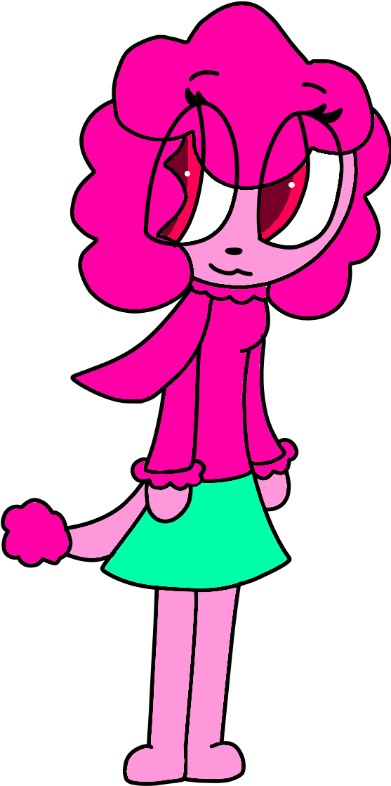 Cotton Candy - Cartoon Clipart (563x1121), Png Download