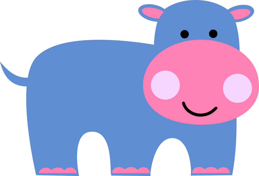 Hippo Lion Clipart (1100x747), Png Download