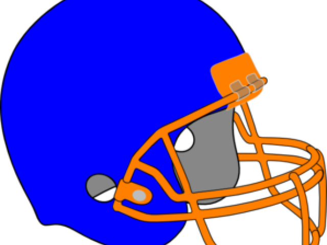 Football Clipart Cricket - Football Helmet B - Png Download (640x480), Png Download