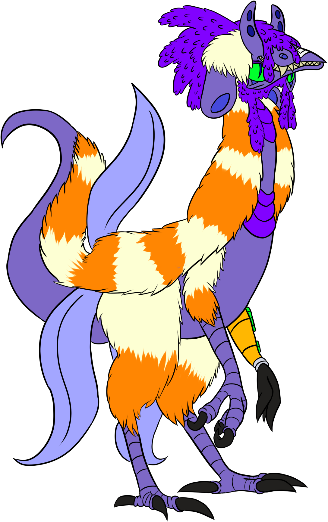 That Alien Crowing Will Never Get That Cock Diamonds - Cartoon Clipart (1126x1763), Png Download