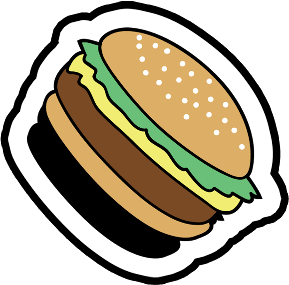 Mionixverified Account - Fast Food Clipart (640x640), Png Download