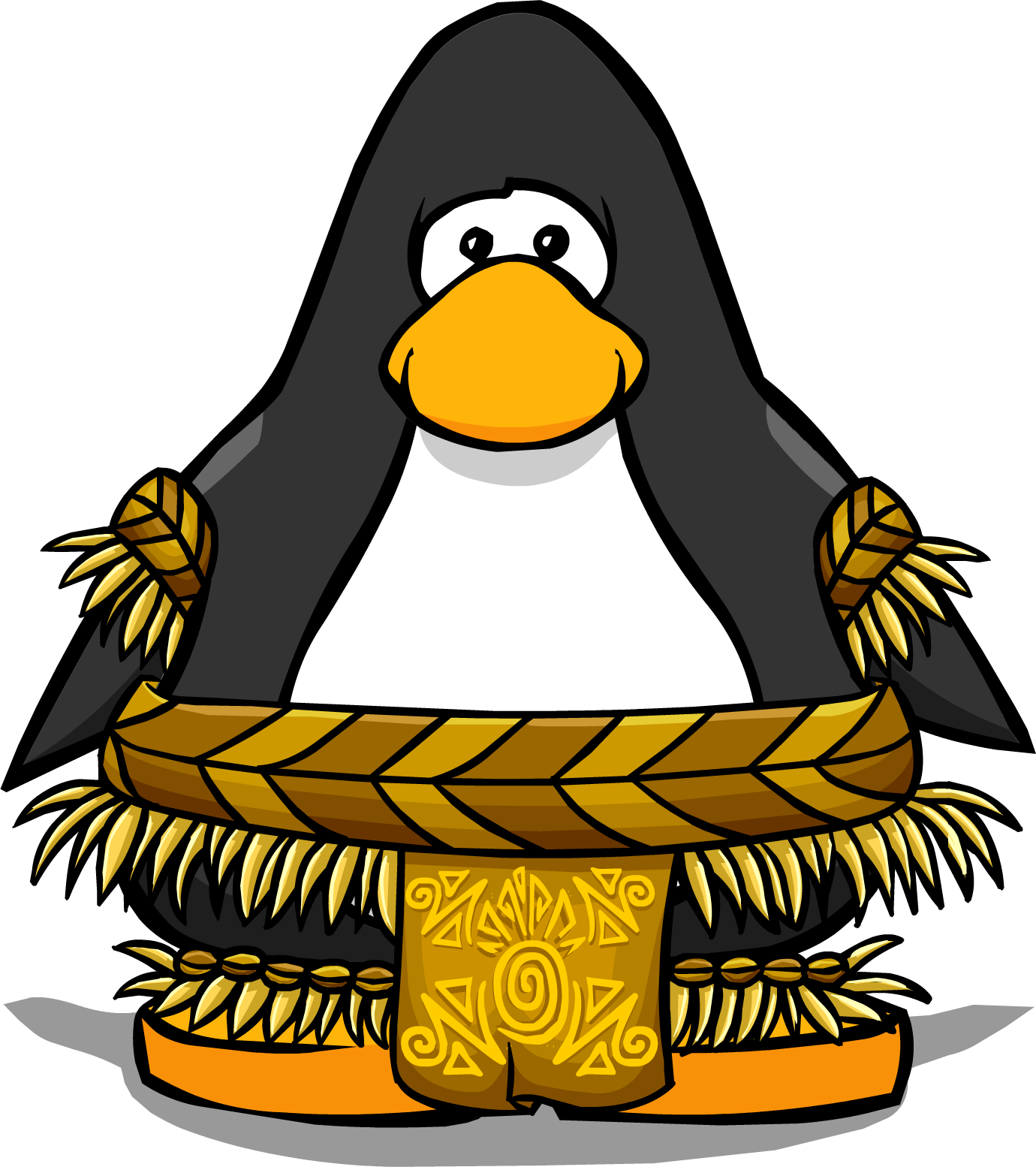 תוצאת תמונה עבור Tiki The Penguin‏ - Club Penguin Unicycle Clipart (1380x1554), Png Download