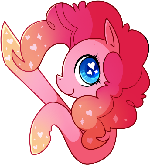 Amazingmollusk, Earth Pony, Female, Happy, Heart Eyes, - Cartoon Clipart (593x645), Png Download