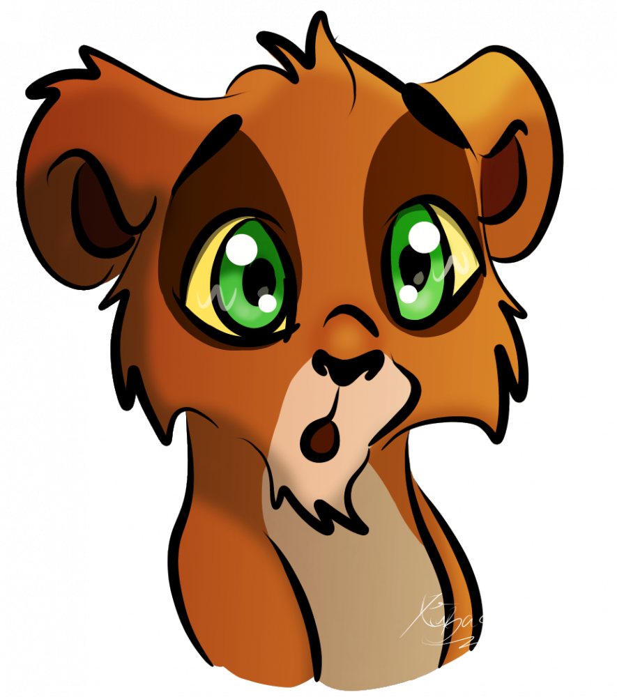 Cub Scar - Cartoon Clipart (885x1000), Png Download
