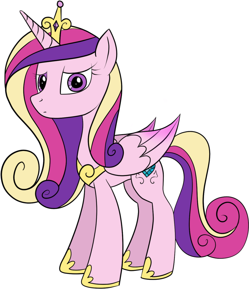 Php47, Cadance Is Not Amused, Judging You, Looking - Cartoon Clipart (1037x1024), Png Download