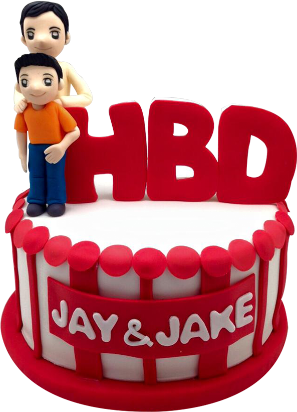 คัพเค้ก3มิติ เค้กวันเกิดbasic Themed Birthday Cakes - Birthday Cake Clipart (593x821), Png Download