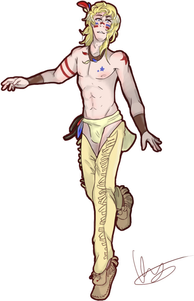 Native American Warrior Deviantart Clipart (784x1019), Png Download