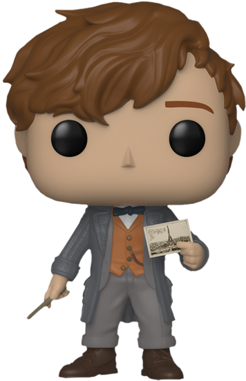 Fantastic Beasts The Crimes Of Grindelwald - Funko Pop Newt Scamander Clipart (600x600), Png Download