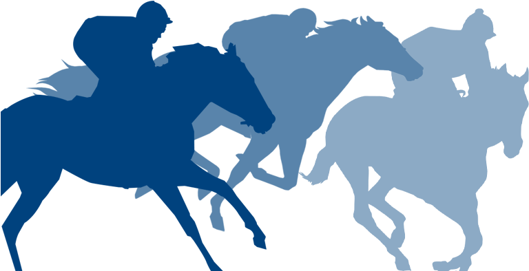 Sport And Racing - Stallion Clipart (1000x419), Png Download