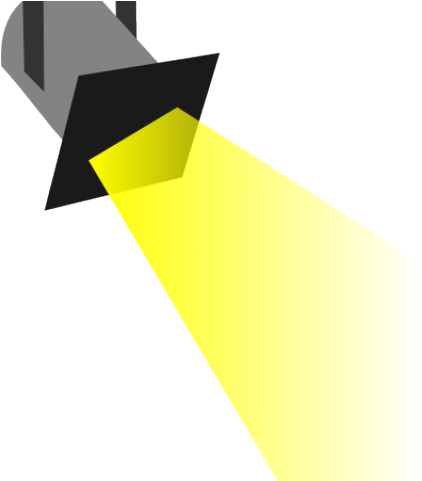 Disco Clipart Spotlights - Spot Light Clip Art - Png Download (640x480), Png Download