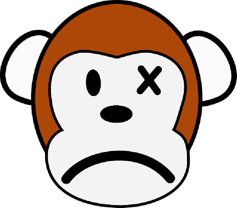 Monkey Clip Art , Png Download - Monkey Clip Art Transparent Png (800x702), Png Download