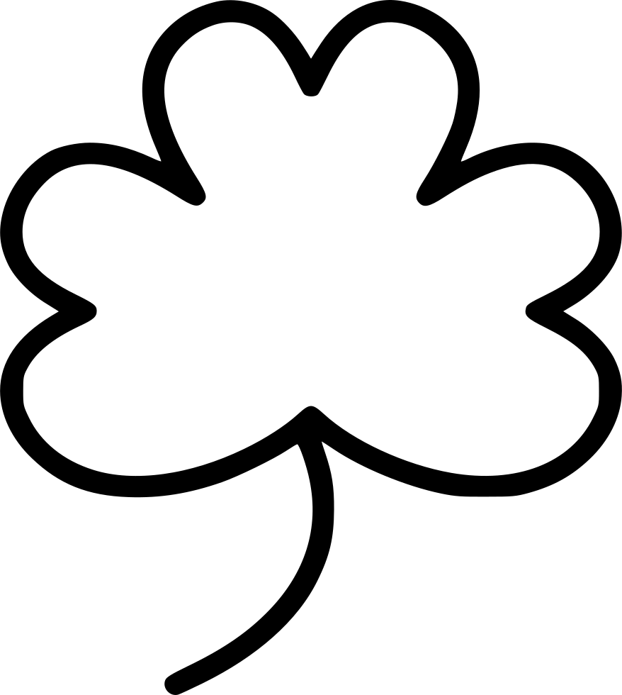 Lucky Clover Comments Clipart (878x980), Png Download