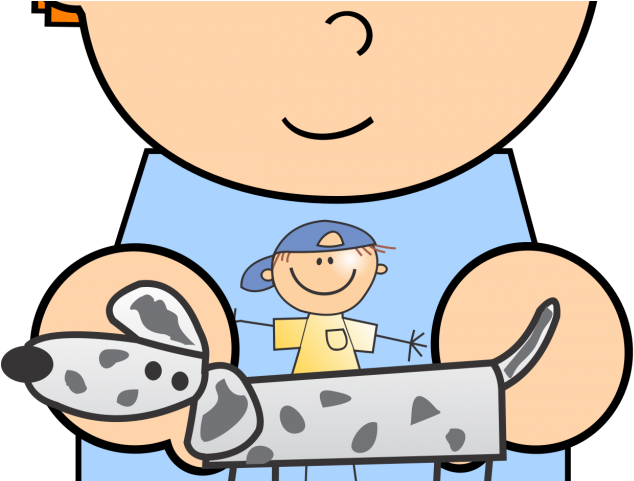 Dog Clipart Baby - Kids - Png Download (640x480), Png Download