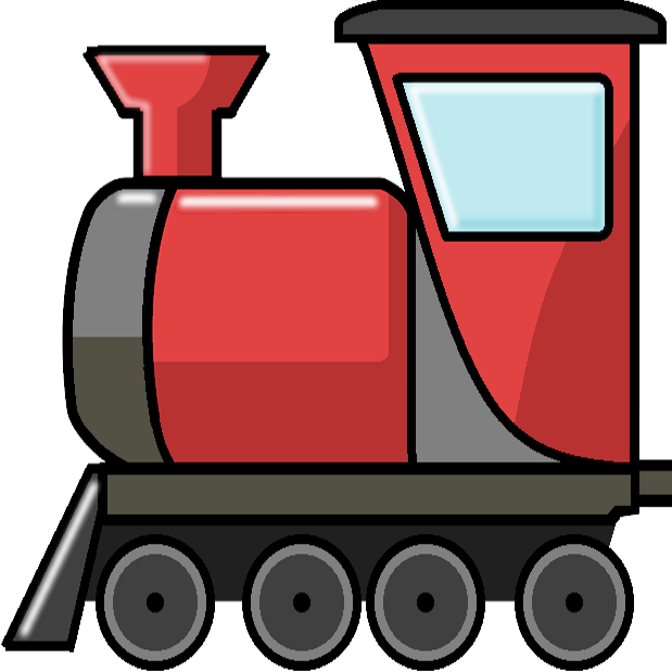 Steam Train Clipart (619x619), Png Download