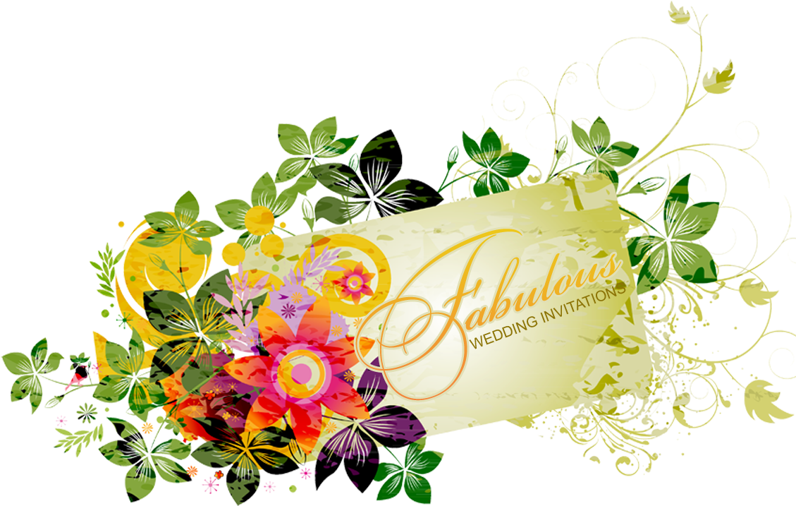 Flowers - Grunge Floral Png Clipart (1135x729), Png Download