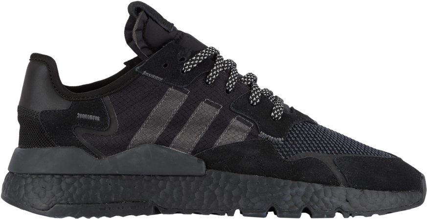 Look For The Adidas Nite Jogger Triple Black To Release - Adidas Duramo 9 Mens Running Shoes Clipart (900x580), Png Download