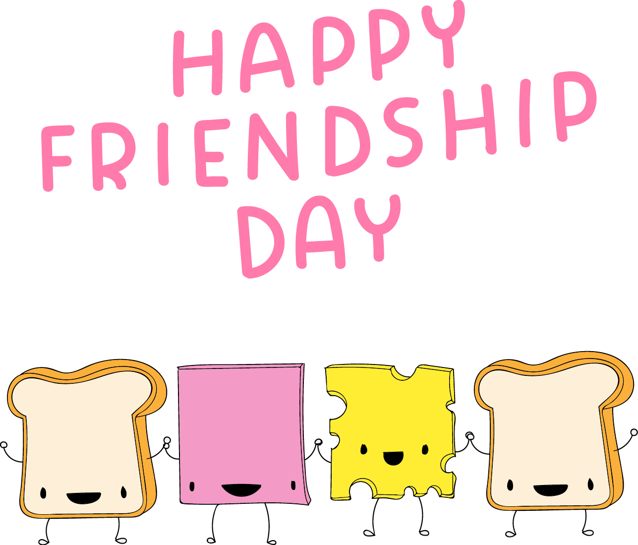 Toast Clipart Square Sandwich - Png Download (1287x1099), Png Download