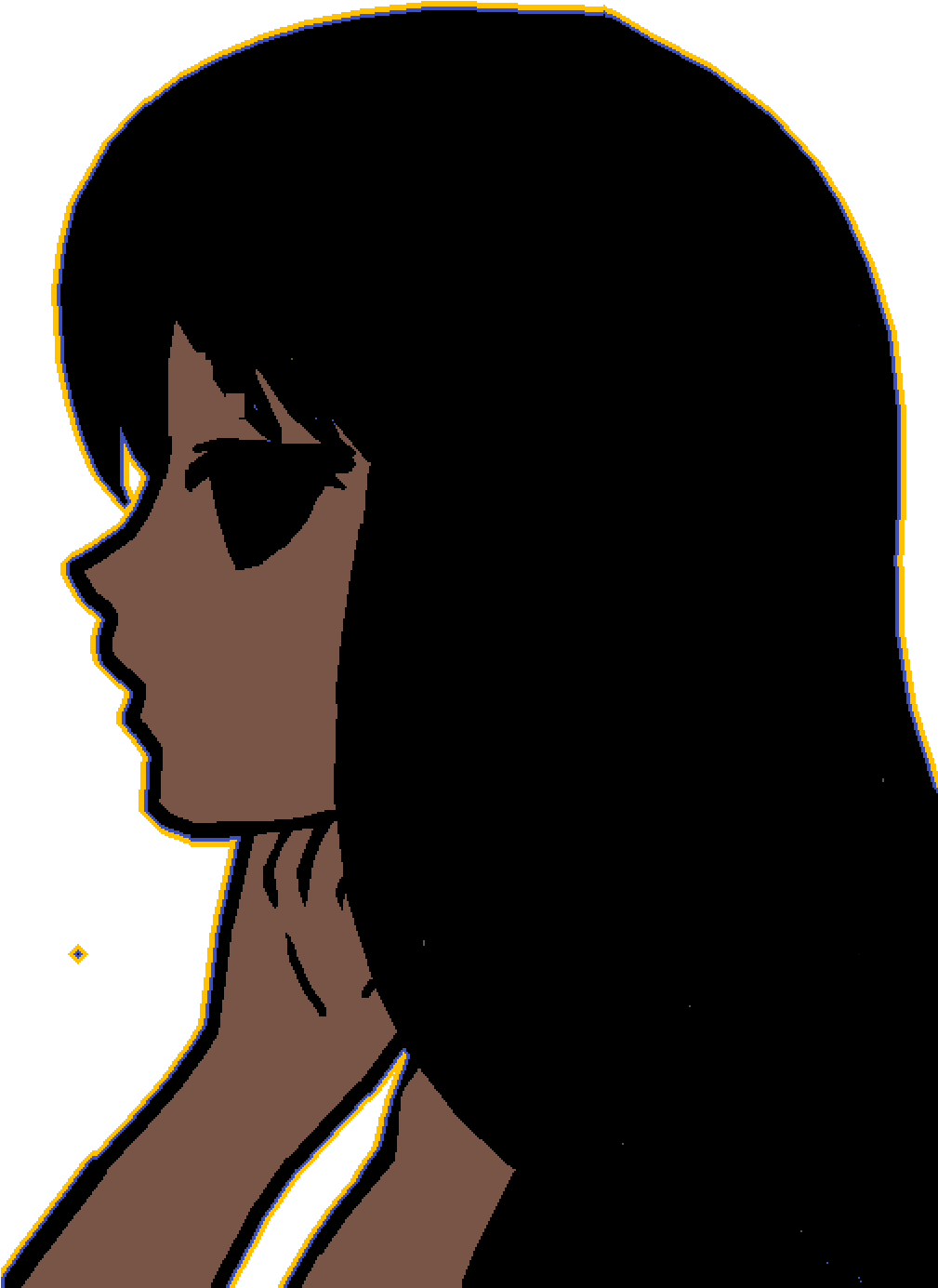 Love Me - Aphmau Drawings Clipart (1008x1392), Png Download