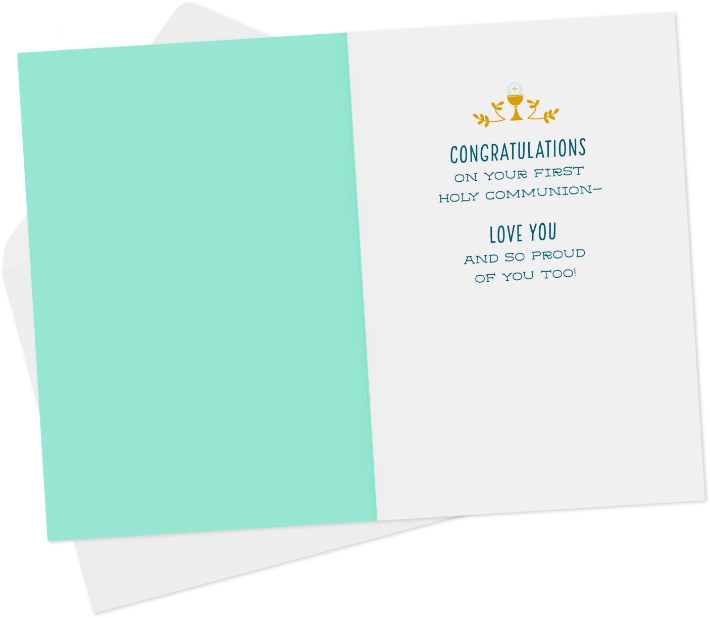 A Special Day For A Special Boy First Communion Card - Paper Clipart (1470x1470), Png Download