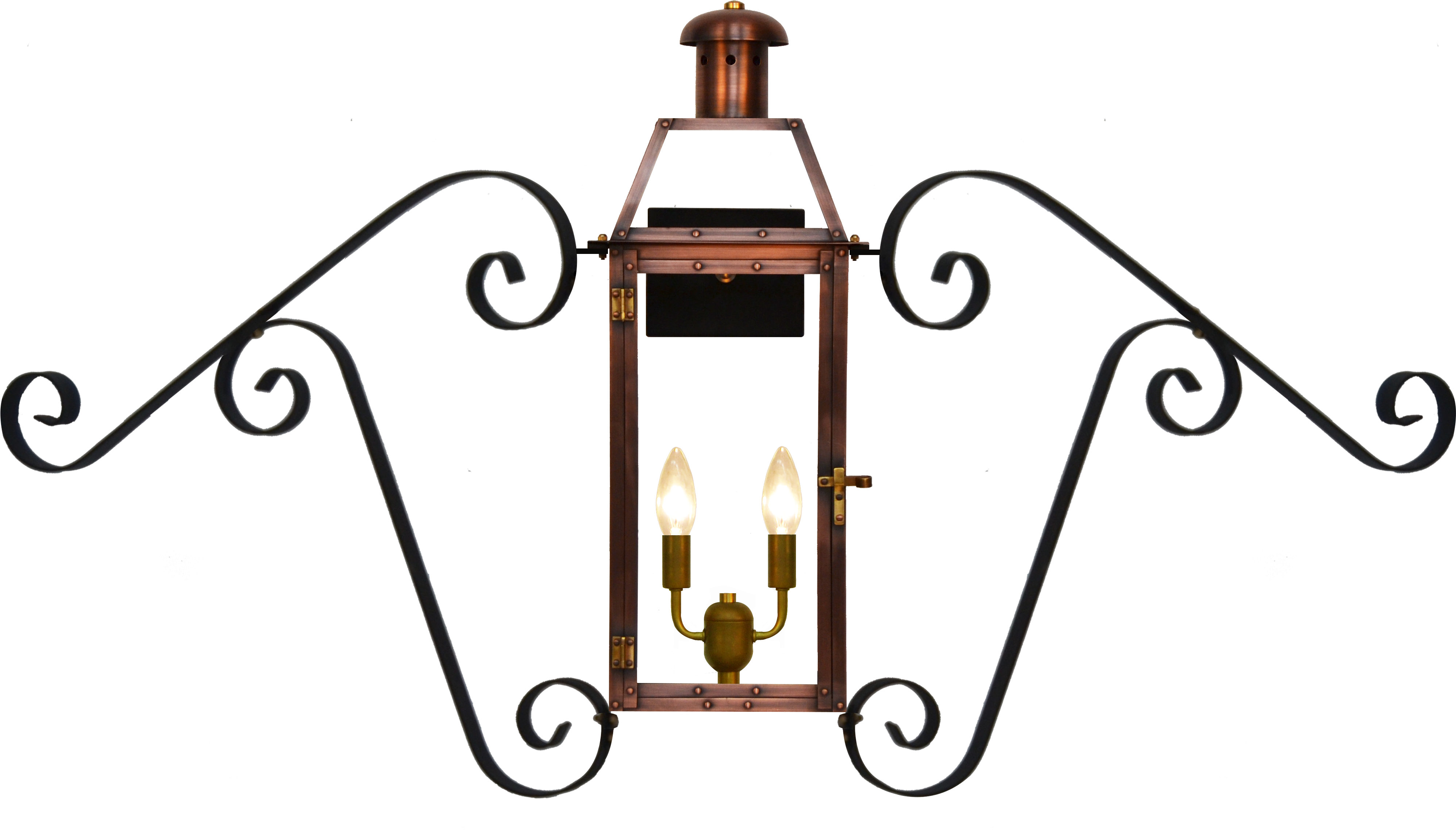 Lamp Post Clipart New Orleans - Cylinder - Png Download (4376x2417), Png Download