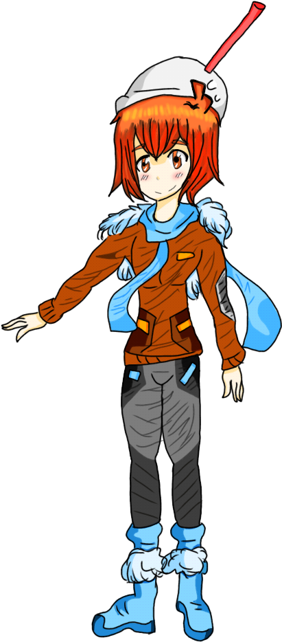 Smoothie-chan Clipart (600x974), Png Download