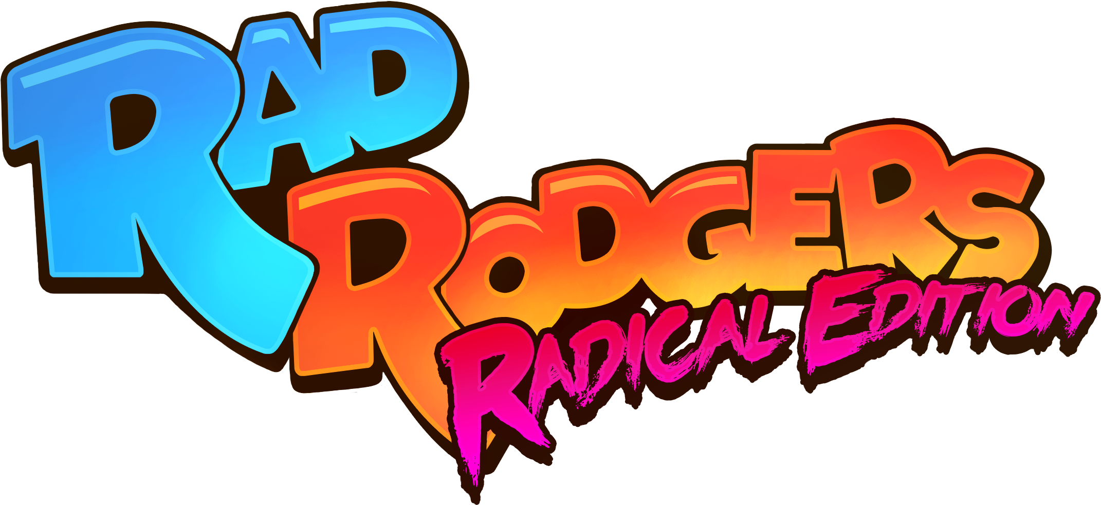 Plop Down With A Buddy To Team Up To Take Down The - Rad Rodgers Radical Edition Logo Png Clipart (2200x1000), Png Download