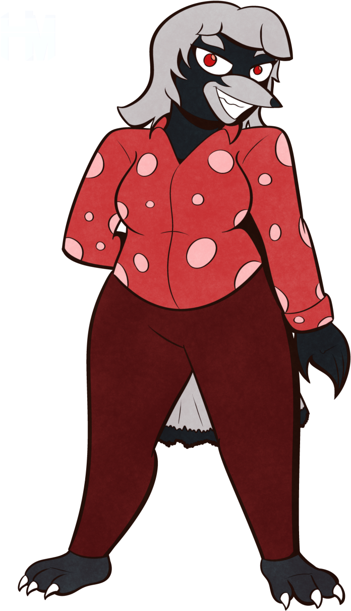 Kindness Butcherbird - Cartoon Clipart (803x1280), Png Download