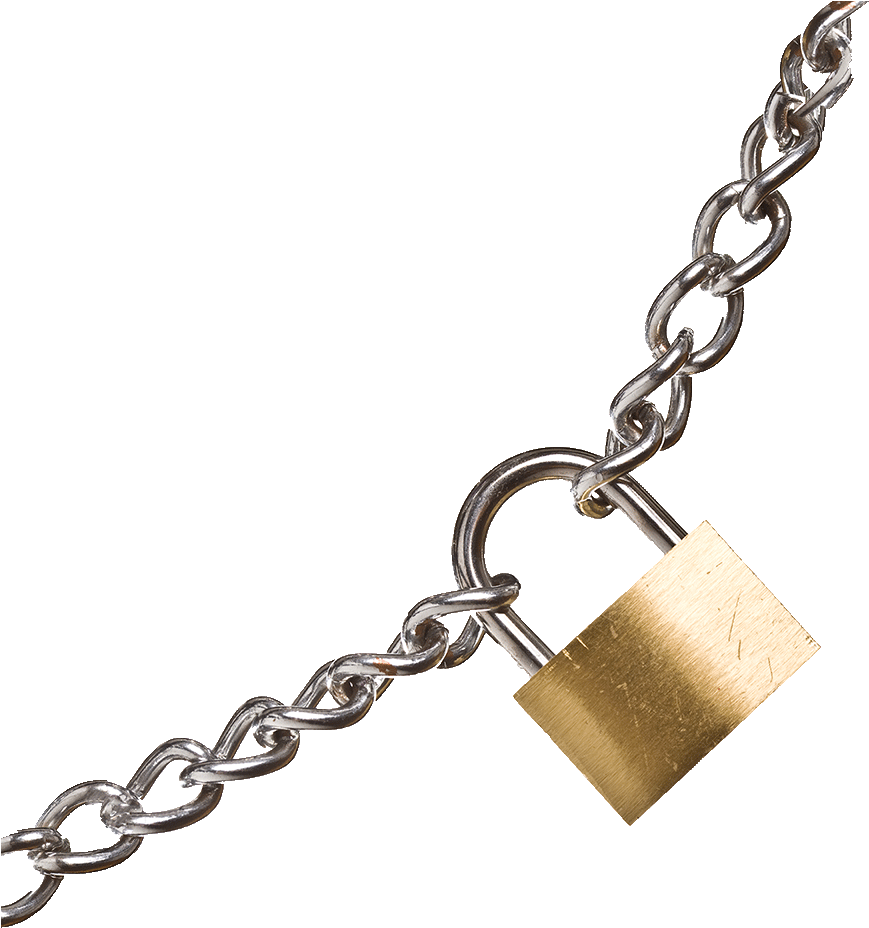 Download 1200 X 1200 5 Lock With Chain Png Clipart (3799015