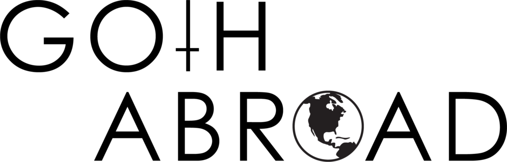 Goth Abroad Logo Clipart (1000x320), Png Download