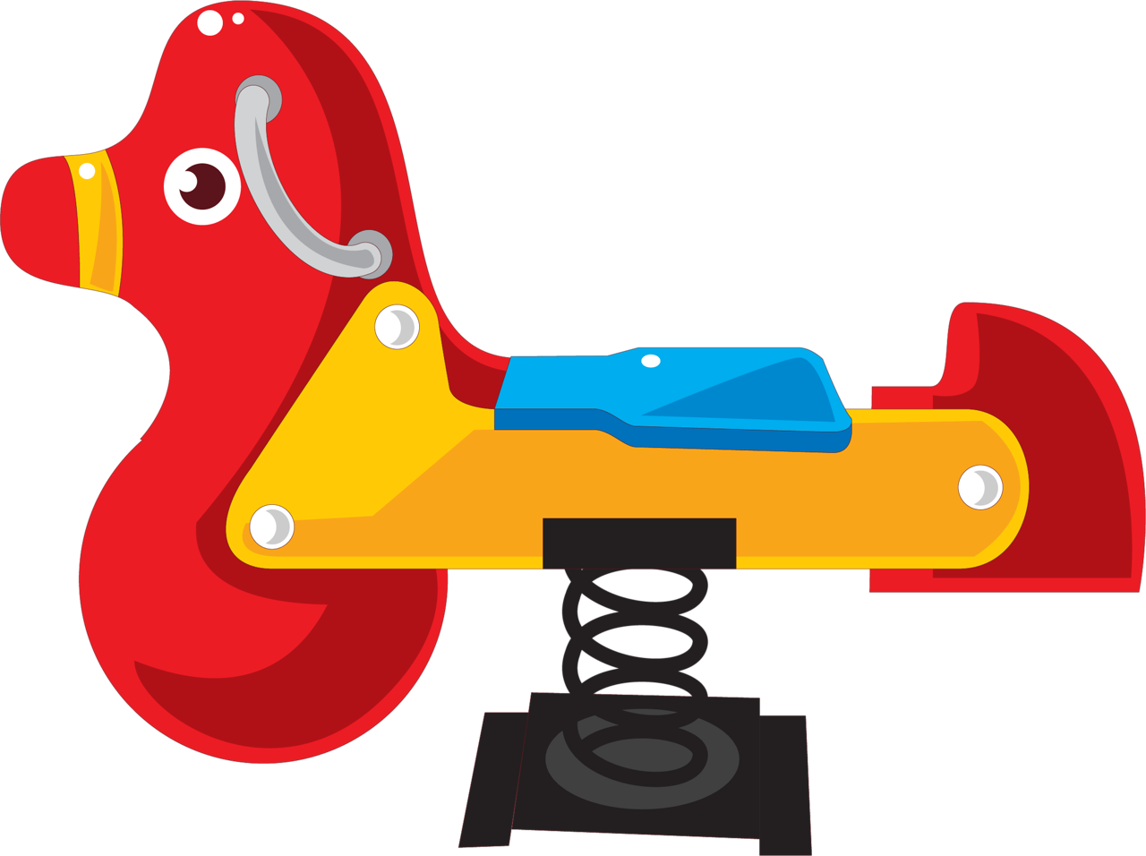 Parks & Recreation - Cartoon Playground Clipart (1280x956), Png Download