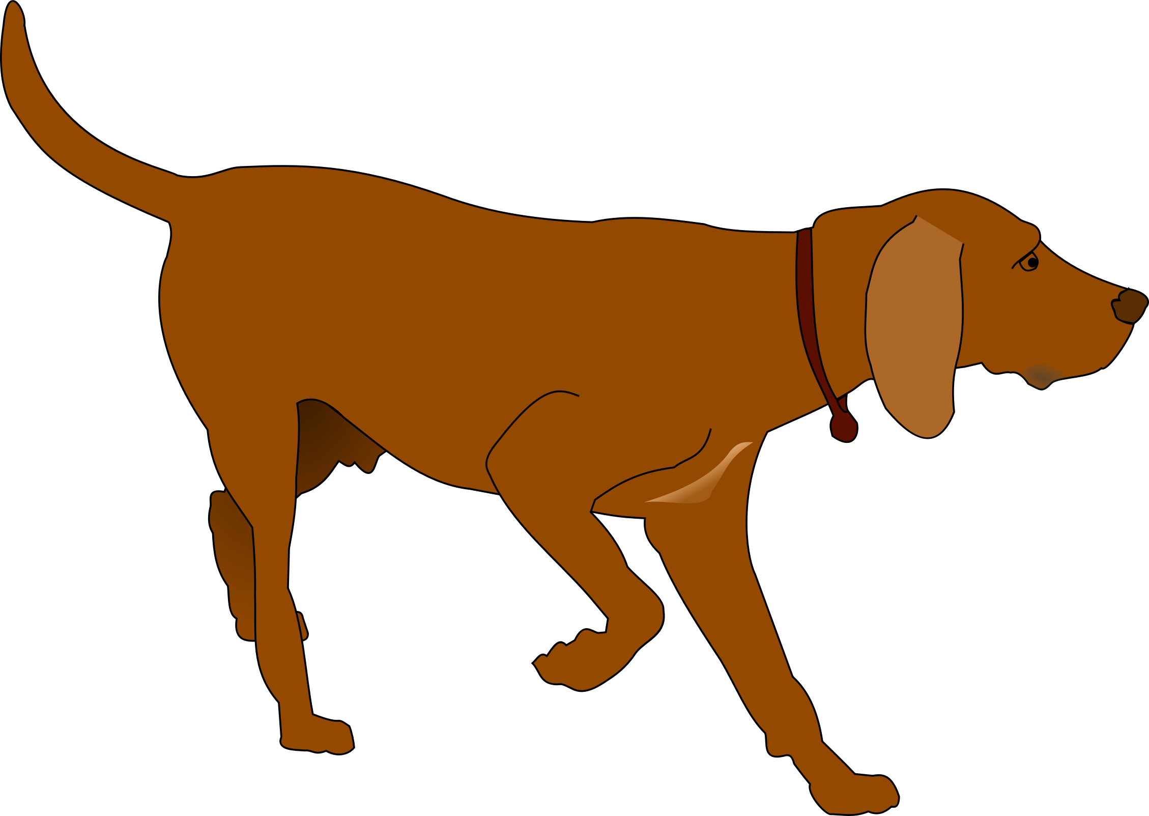 Hunting Dog - Hunting Dog Clip Art - Png Download (1000x750), Png Download
