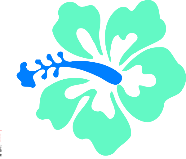 Hibiscus Clip Art - Png Download (600x513), Png Download