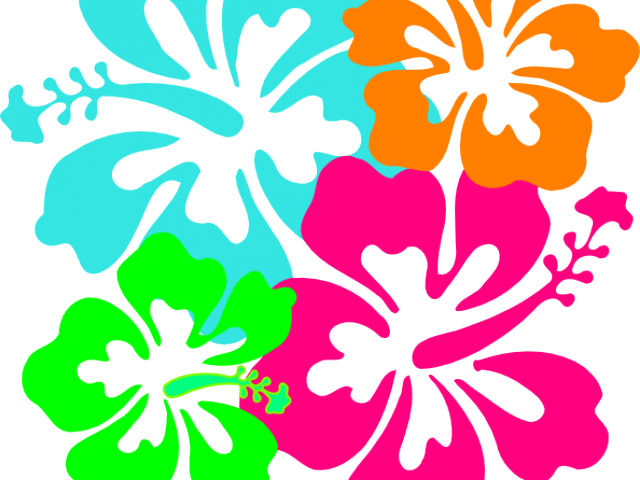 Hibiscus Clipart Luau - Hibiscus Clip Art - Png Download (640x480), Png Download