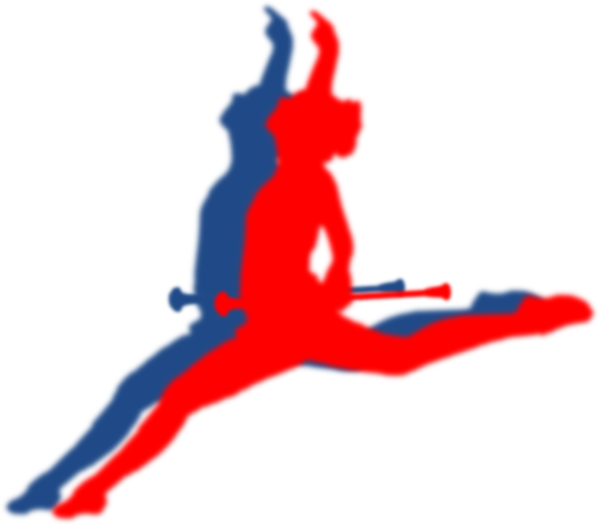 Twirl Clip Art - Baton Twirler Clip Art - Png Download (600x525), Png Download