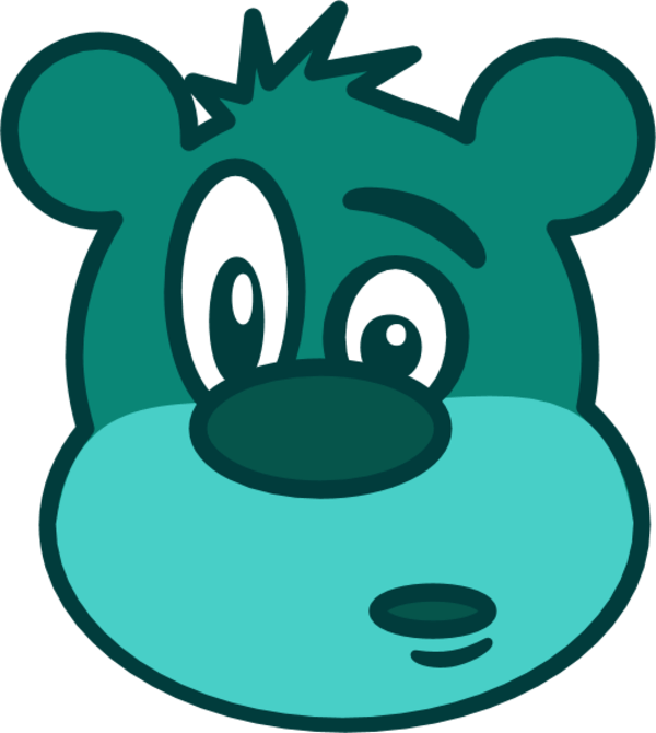 Bear Face Cartoon - Bears Cartoon Brown Face Clipart (600x670), Png Download