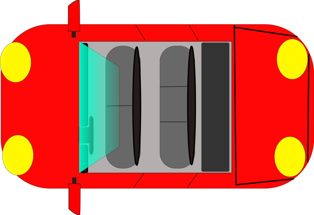Car Clipart - Aerial View Of Truck Clip Art - Png Download (800x549), Png Download