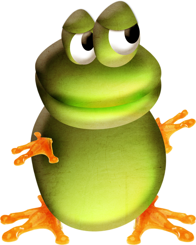 Sapos & Ratos - Green Clipart (640x800), Png Download