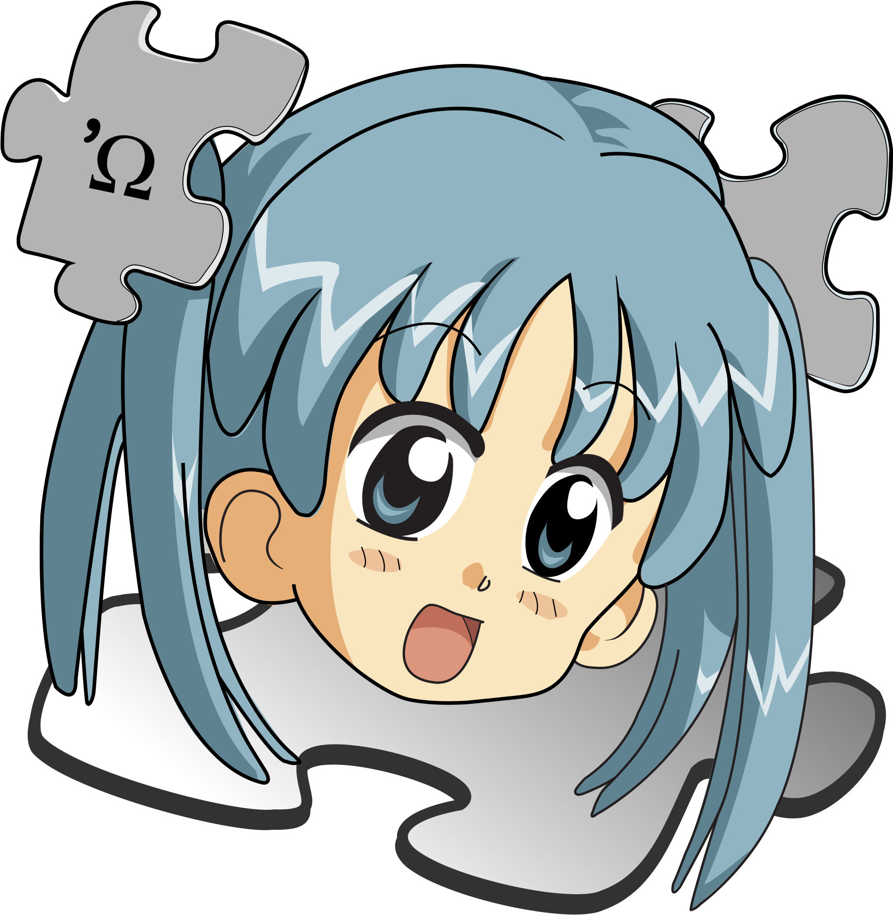 Png Free Download File Stub Wikimedia Commons - Manga Clipart (2000x2000), Png Download