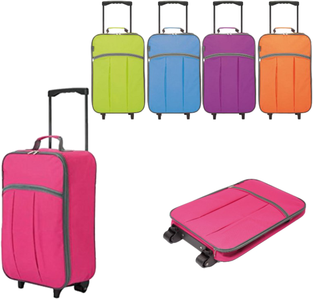 Cabin Trolley Kg Light Trolleydiscounter Com - Maleta Trolley Plegable Benzi, Clipart (1050x1050), Png Download