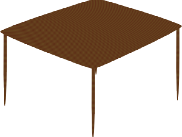 Table Clipart Clear Background - Table Clip Art - Png Download (640x480), Png Download