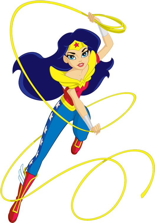 Picture Freeuse Library Ooak Monster High Dolls - Dc Superhero Girls Wonder Women Clipart (572x780), Png Download