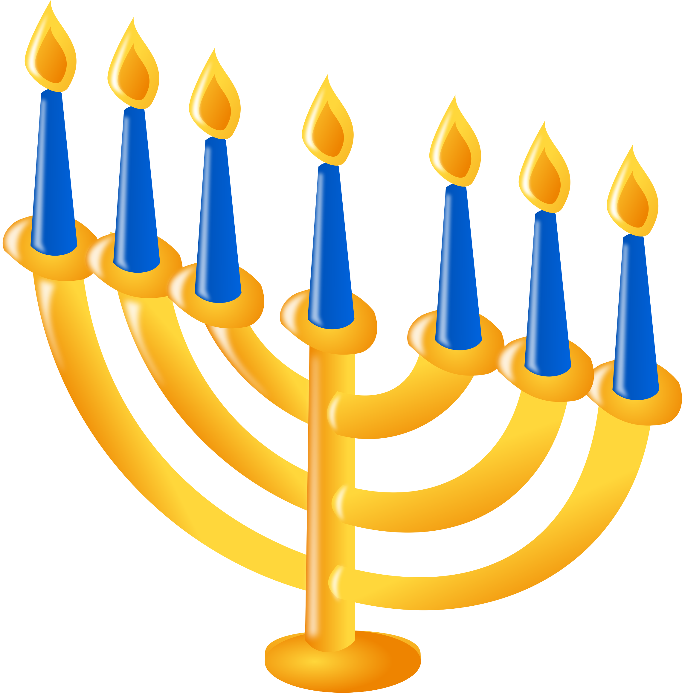 Hanukkah Ns4 By Rduris - Jewish Clip Art - Png Download (2281x2318), Png Download