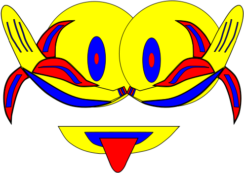 Free Ojos De Banano - Eye Clipart (566x800), Png Download