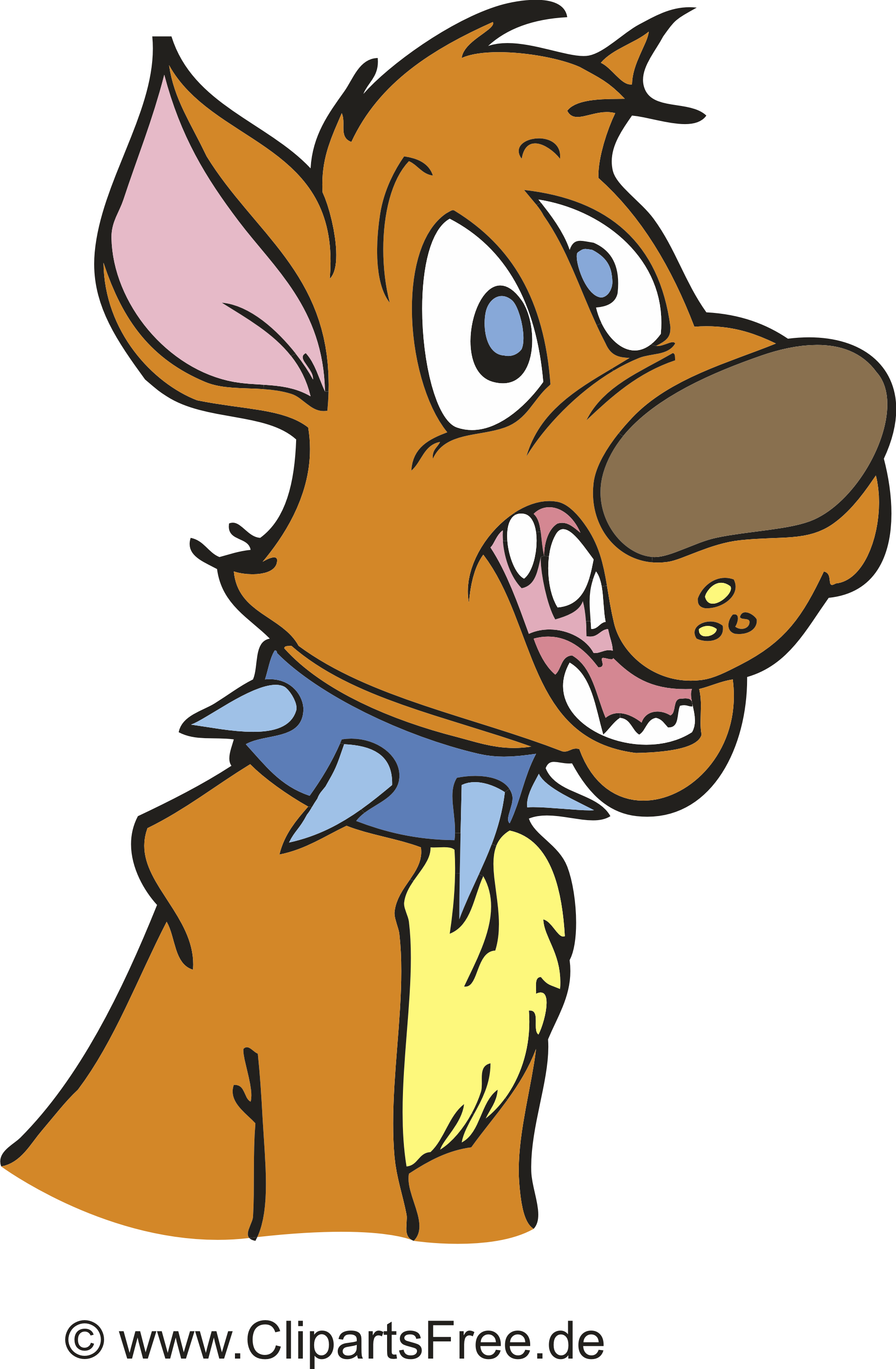 Dog Clip Art - Png Download (1979x3023), Png Download