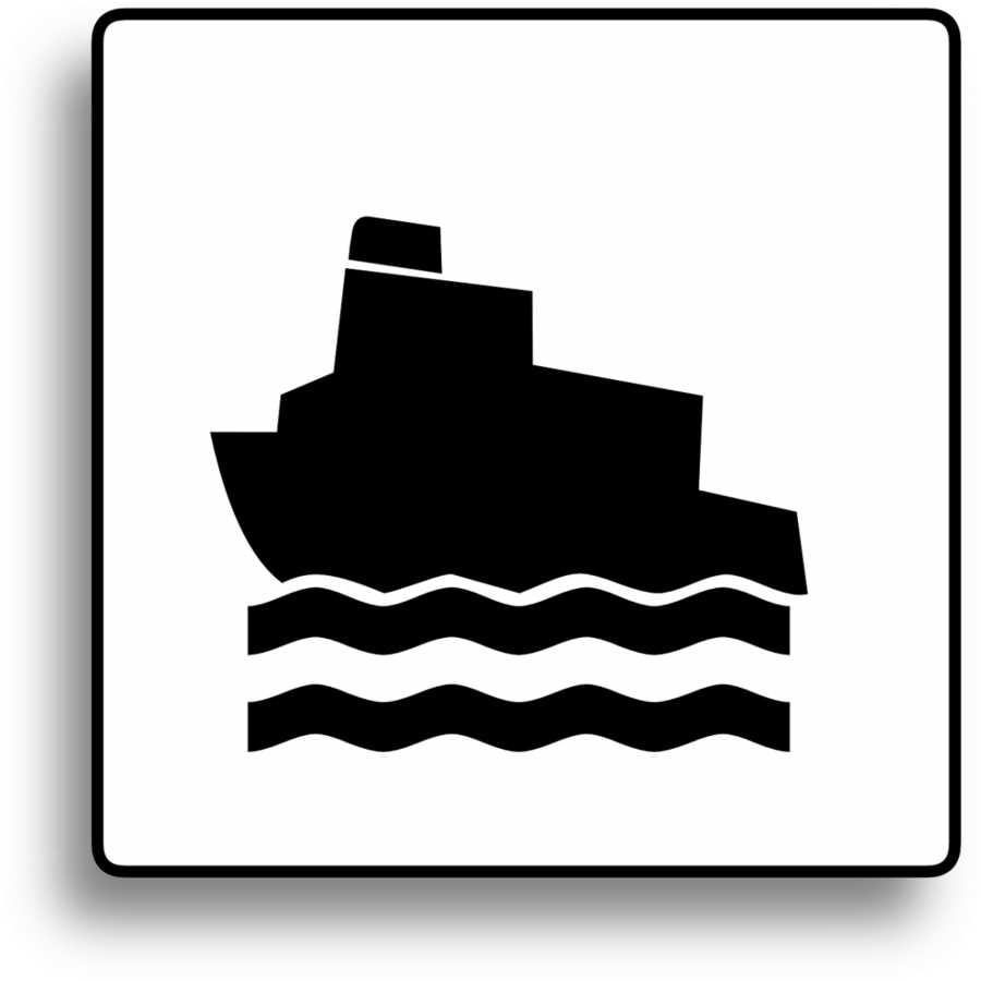 Ferry Icon Vector Clipart (900x900), Png Download