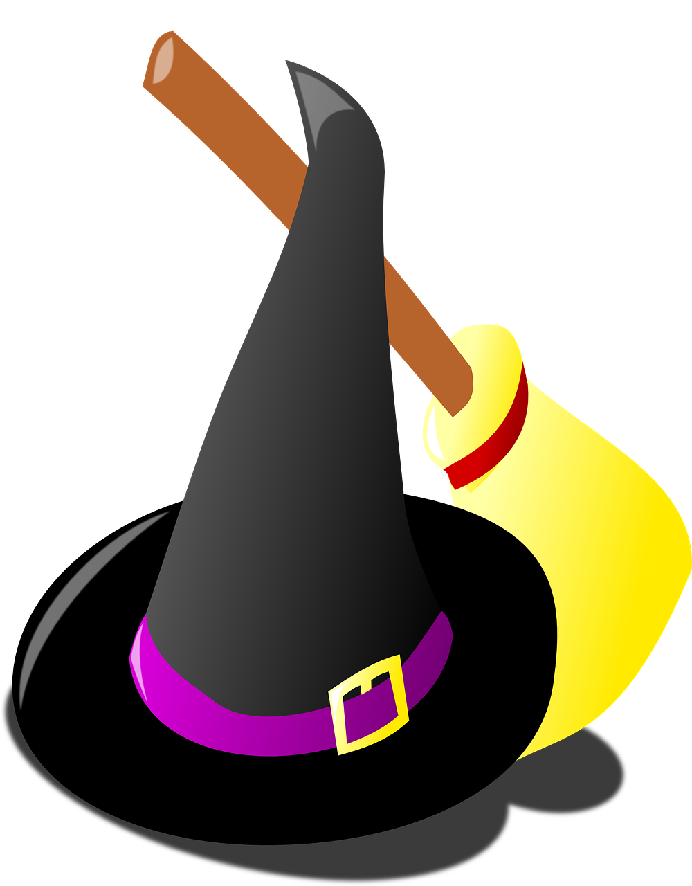 Zero To Witch Sticker Clipart (500x640), Png Download