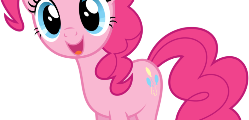 My Little Pony Clipart Pinky Pie - Rosa My Little Pony - Png Download (900x400), Png Download